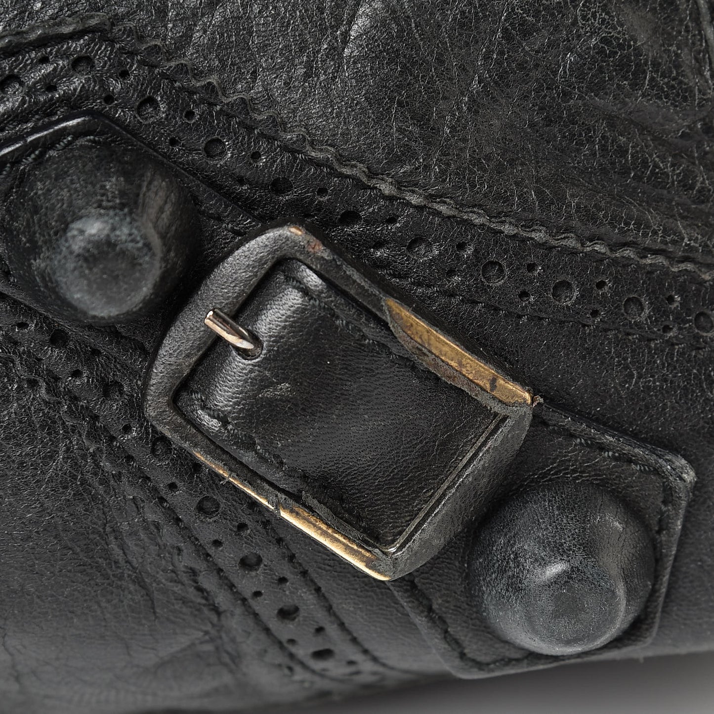 Agneau Giant Brogues Hardware City Black