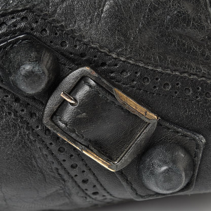 Balenciaga Agneau Giant Brogues Hardware City Black 25 of 27
