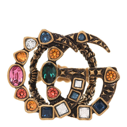 Gucci Crystal Double G Ring S Multicolor 1 of 5