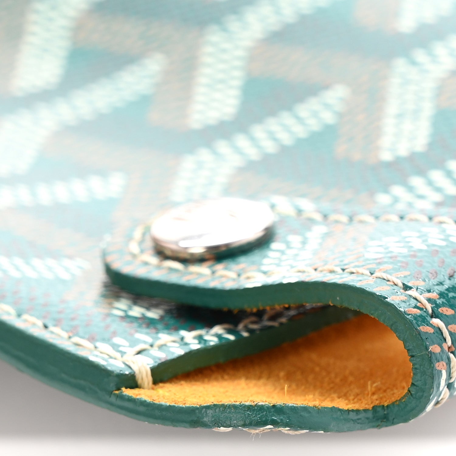 Goyard Goyardine Montmartre Glasses Case Green 9 of 10