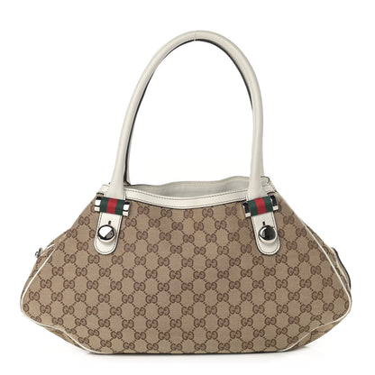 Gucci Monogram Match Ball Shoulder Bag White 1 of 10