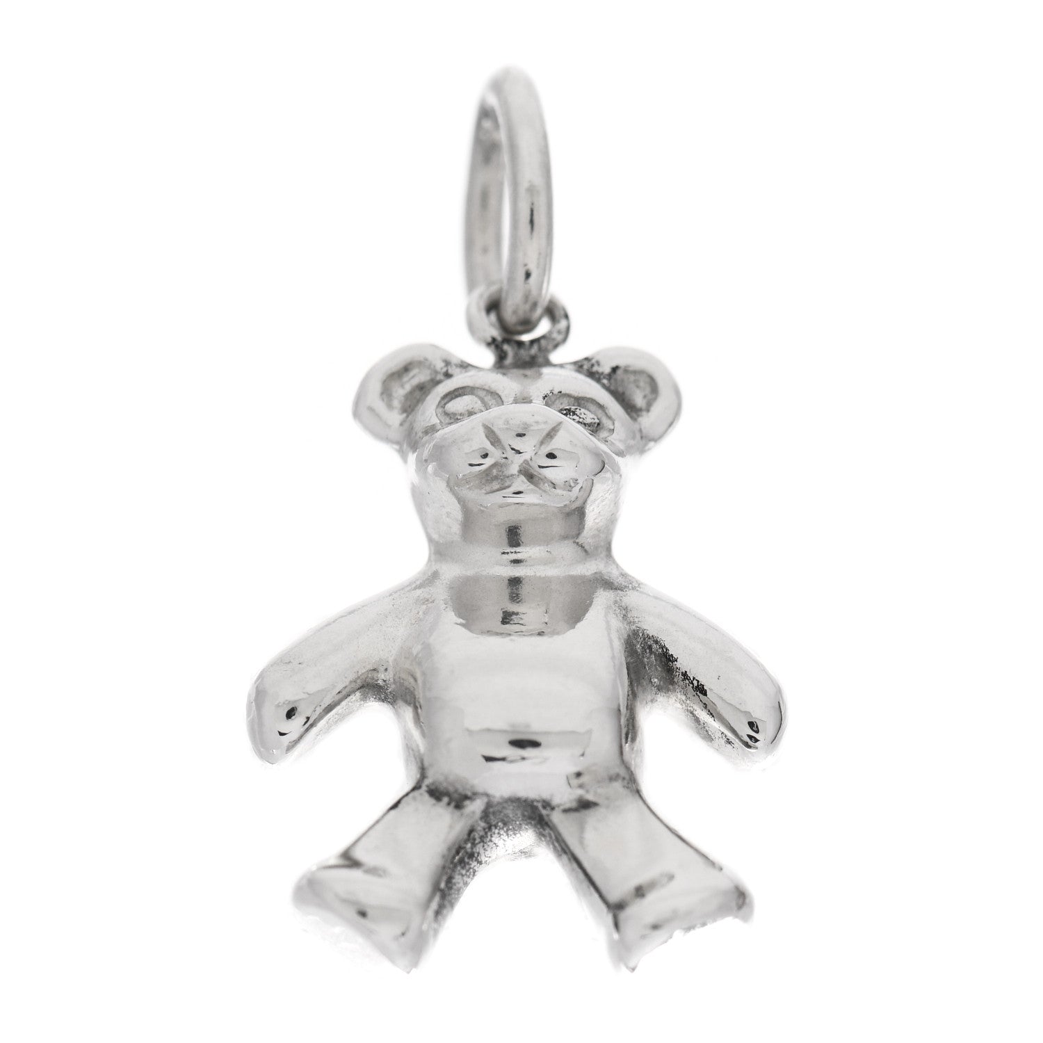 Tiffany Sterling Silver Teddy Bear Charm 1 of 3