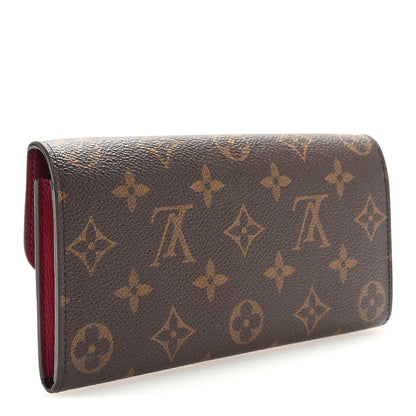 Louis Vuitton Monogram Emilie Wallet Fuchsia 3 of 6
