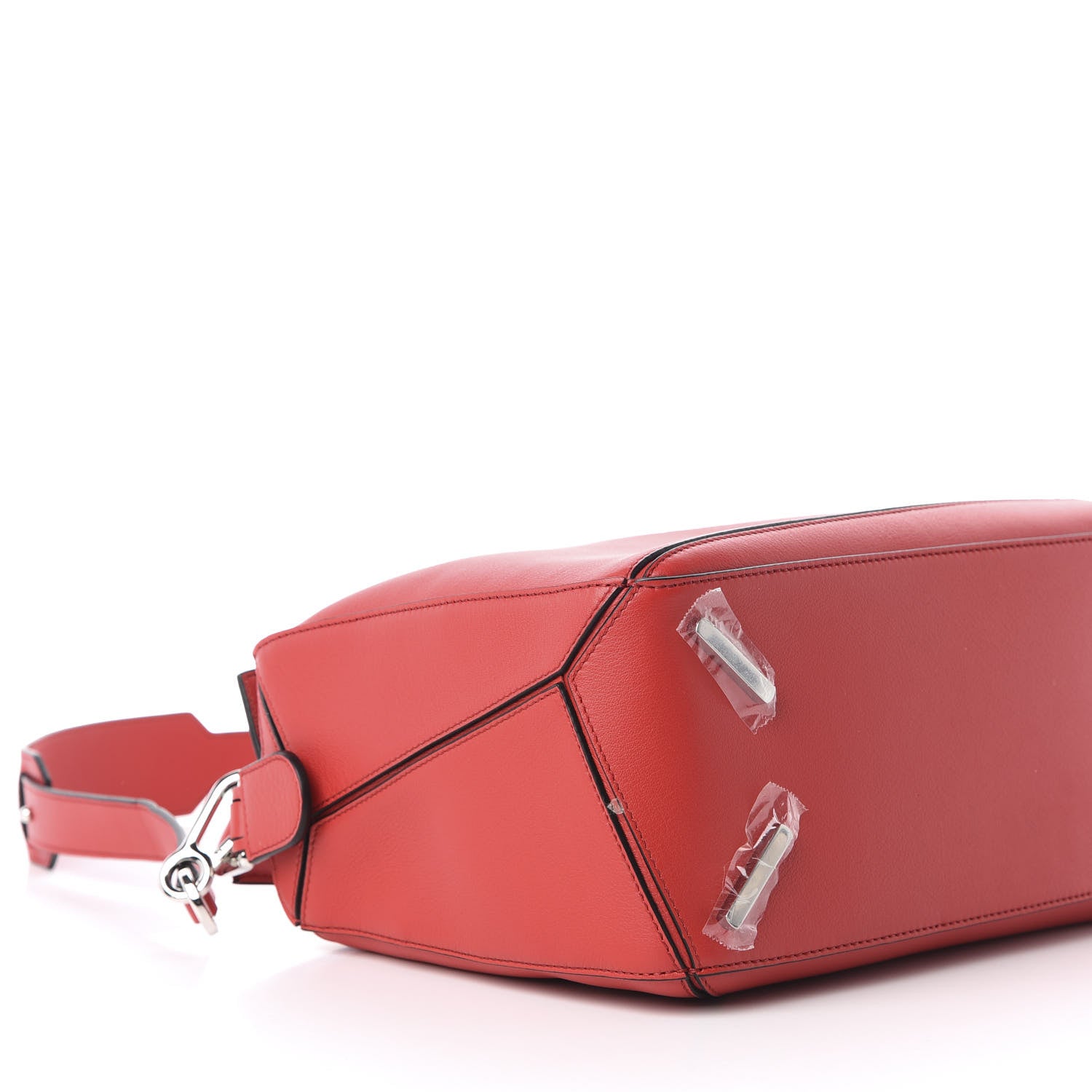 Loewe Calfskin Medium Puzzle Bag Scarlet 6 of 10