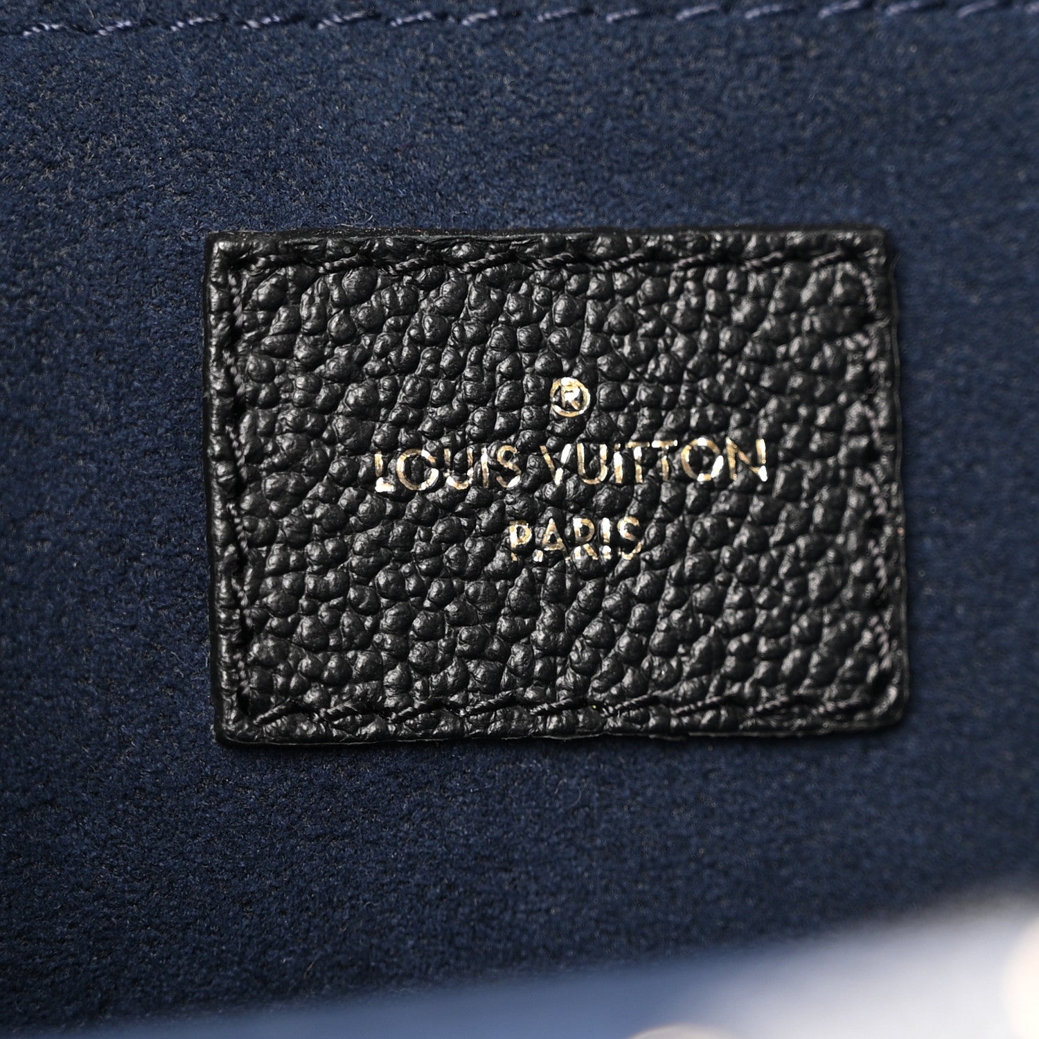 Louis Vuitton Empreinte Monogram Giant Neverfull MM Black 7 of 14