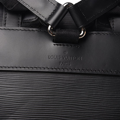 Louis Vuitton Epi Christopher Backpack PM Black 10 of 12