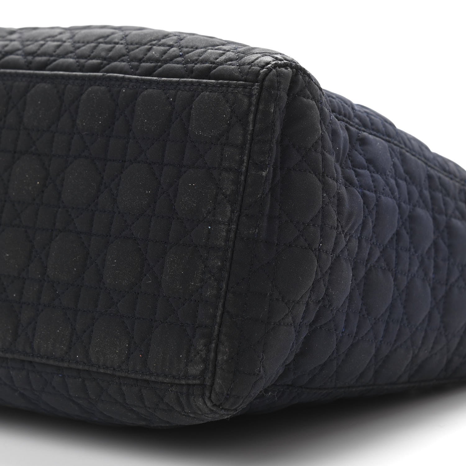 Christian Dior Nylon Cannage Medium Lady Dior Black 10 of 11