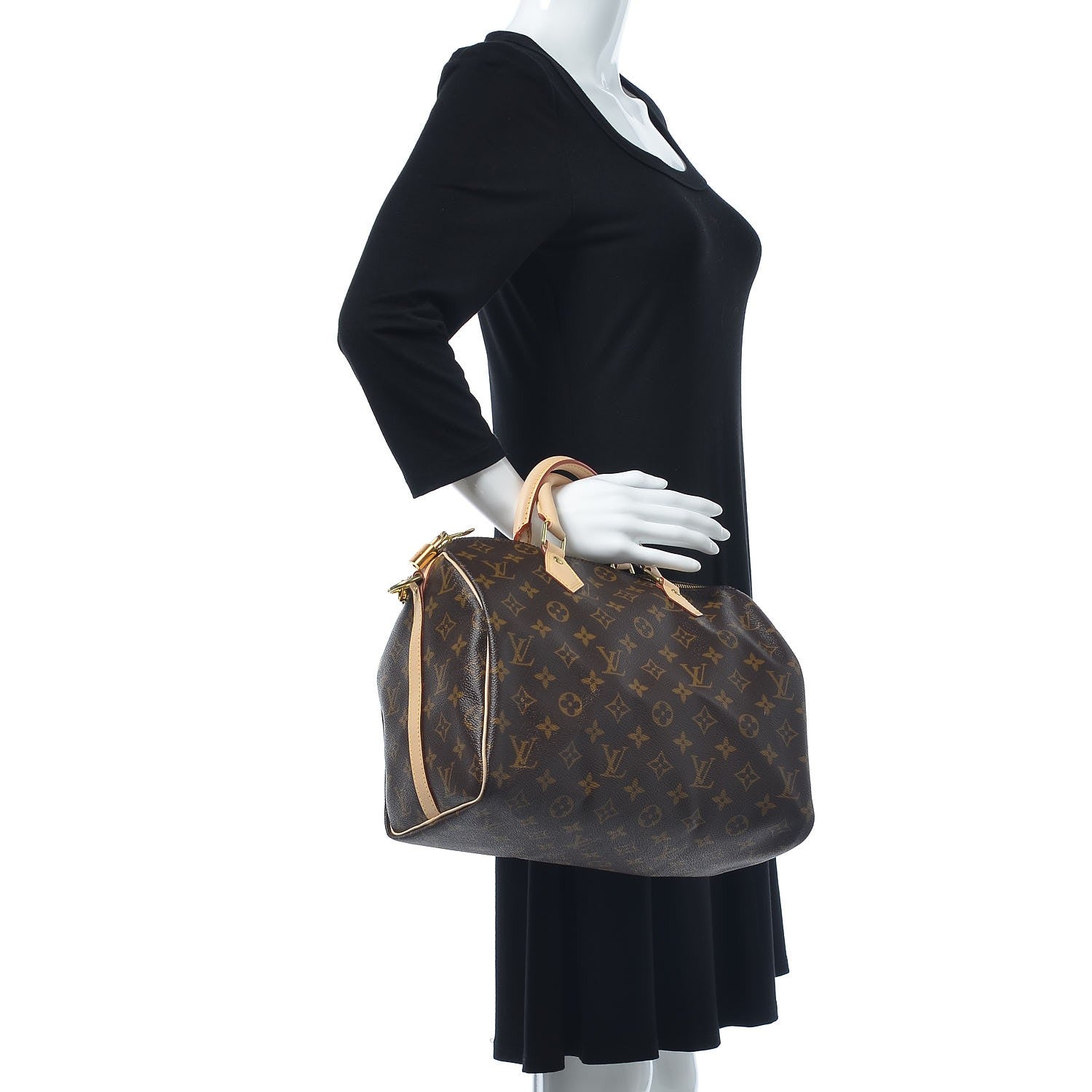 Louis Vuitton Monogram Speedy Bandouliere 30 3 of 8