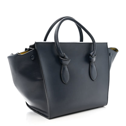 Celine Palmelato Calfskin Mini Tie Knot Tote Navy Blue 3 of 15