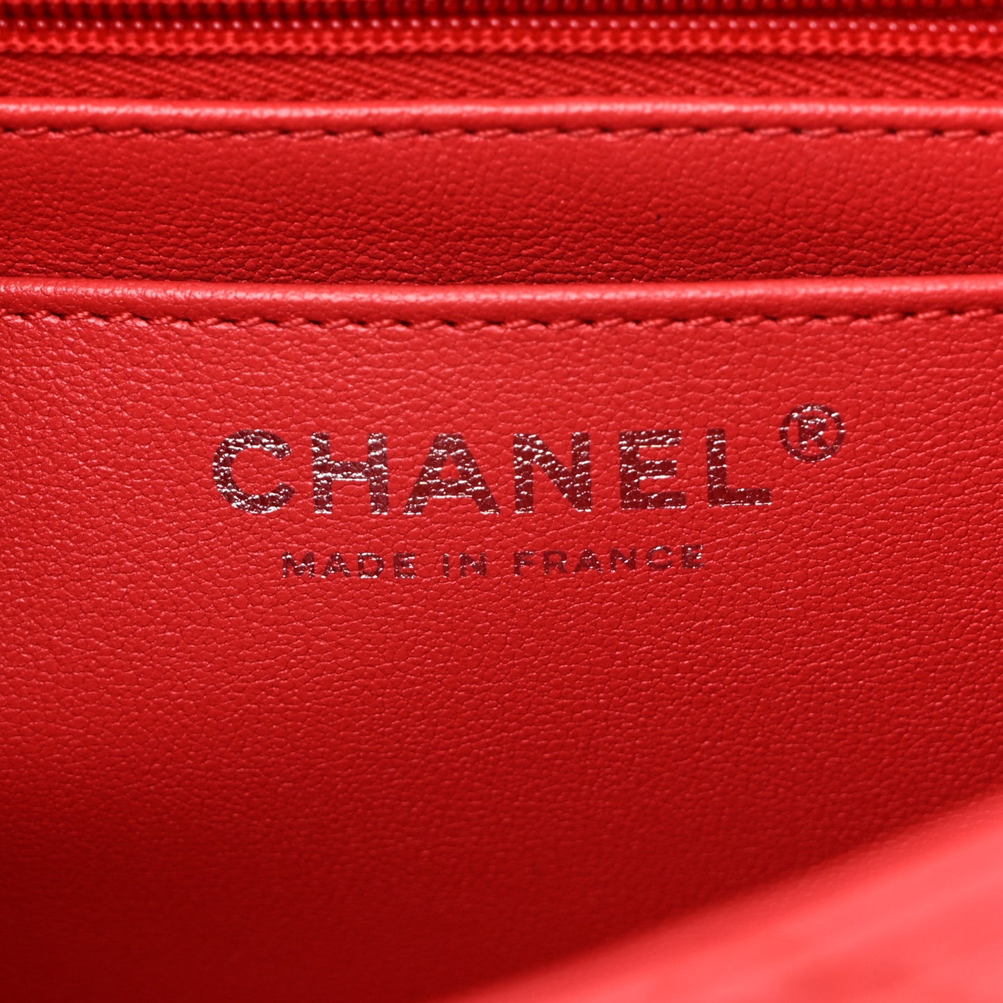 Calfskin Quilted 2.55 Reissue Mini Flap Dark Red