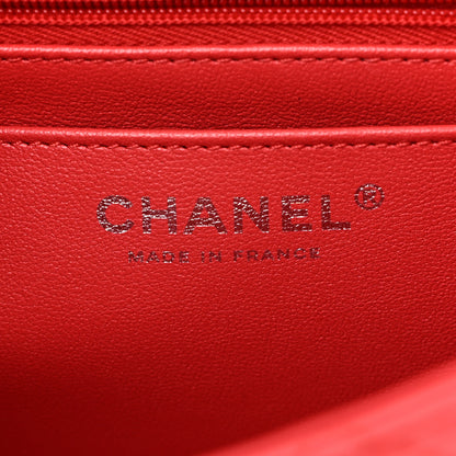 Chanel Calfskin Quilted 2.55 Reissue Mini Flap Dark Red 6 of 10