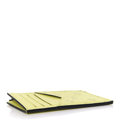 Louis Vuitton Monogram Taiga Coin Card Holder Yellow 4 of 8