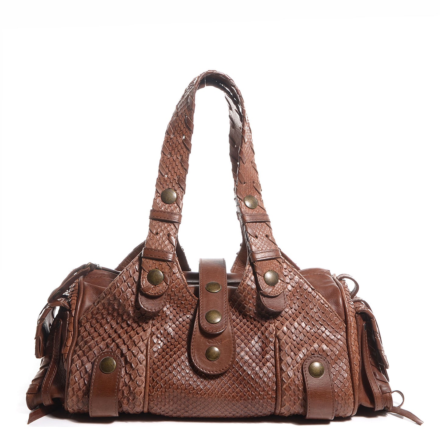 Python Silverado Shoulder Bag Brown
