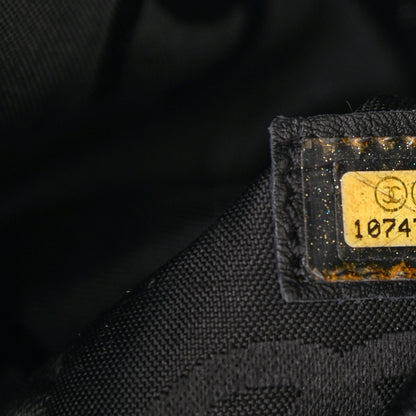 Chanel Straw Raffia Tote Black 7 of 11