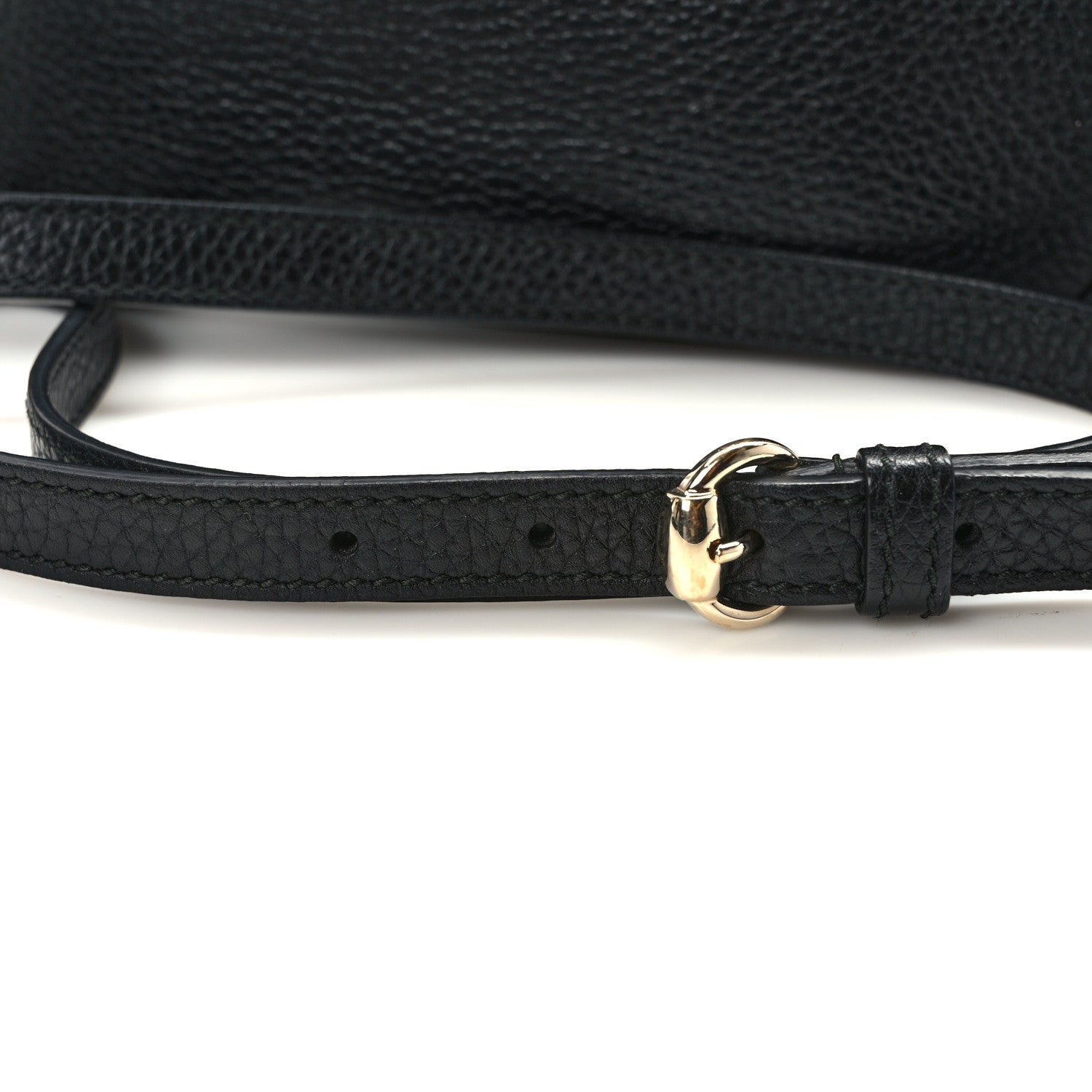 Gucci Pebbled Calfskin Small Soho Disco Bag Black 14 of 15