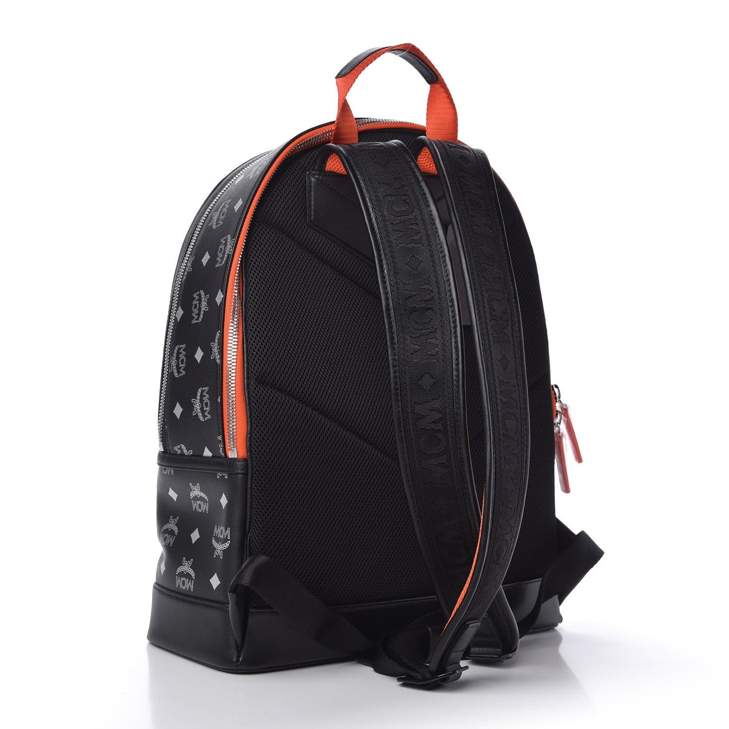 Visetos Reflective Nylon Medium Resnick Backpack Black