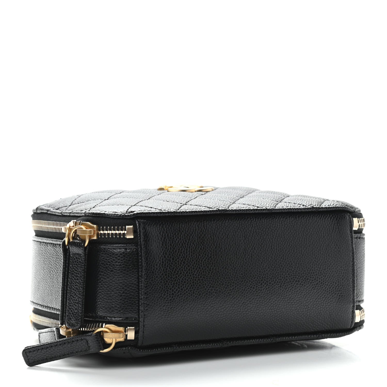 Chanel Caviar Quilted Small Pick Me Up Vanity Case Black 4 of 11