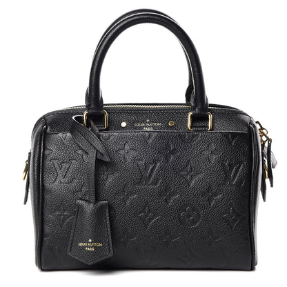 Louis Vuitton Empreinte Speedy Bandouliere 20 NM Black 1 of 9