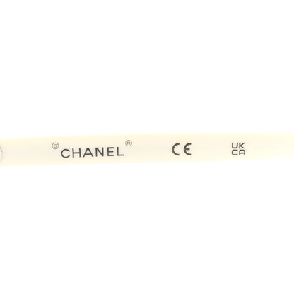 Chanel Acetate Oval Sunglasses 71571A White 5 of 8