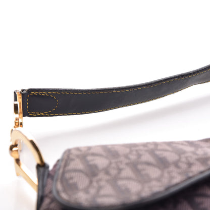 Christian Dior Monogram Saddle Bag Blue 9 of 14