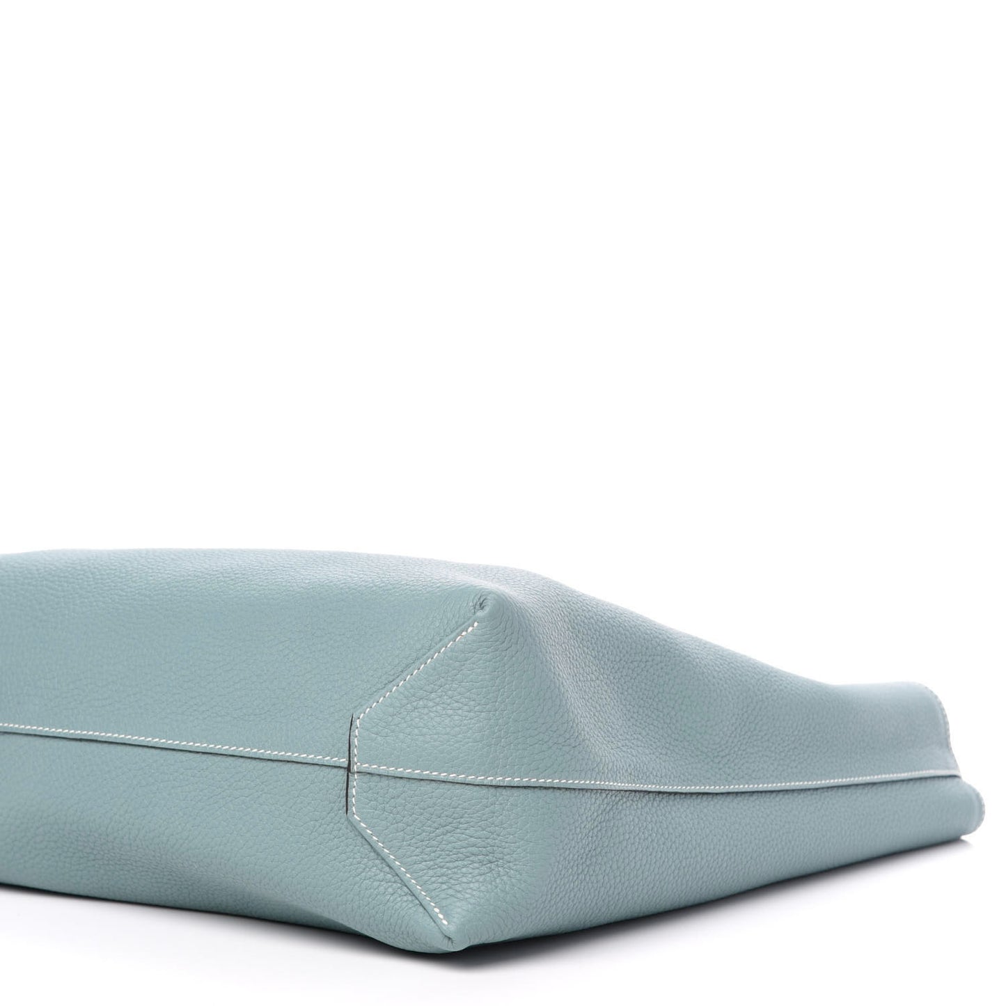 Taurillon Clemence Double Sens 36 Reversible Tote Ciel Bleu Saphir