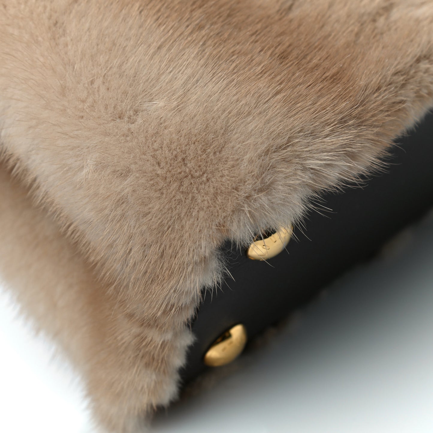 Mink Calfskin Capucines BB Brown