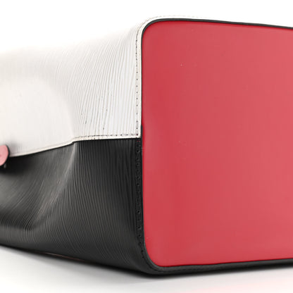 Louis Vuitton Epi Neonoe Black White 9 of 10