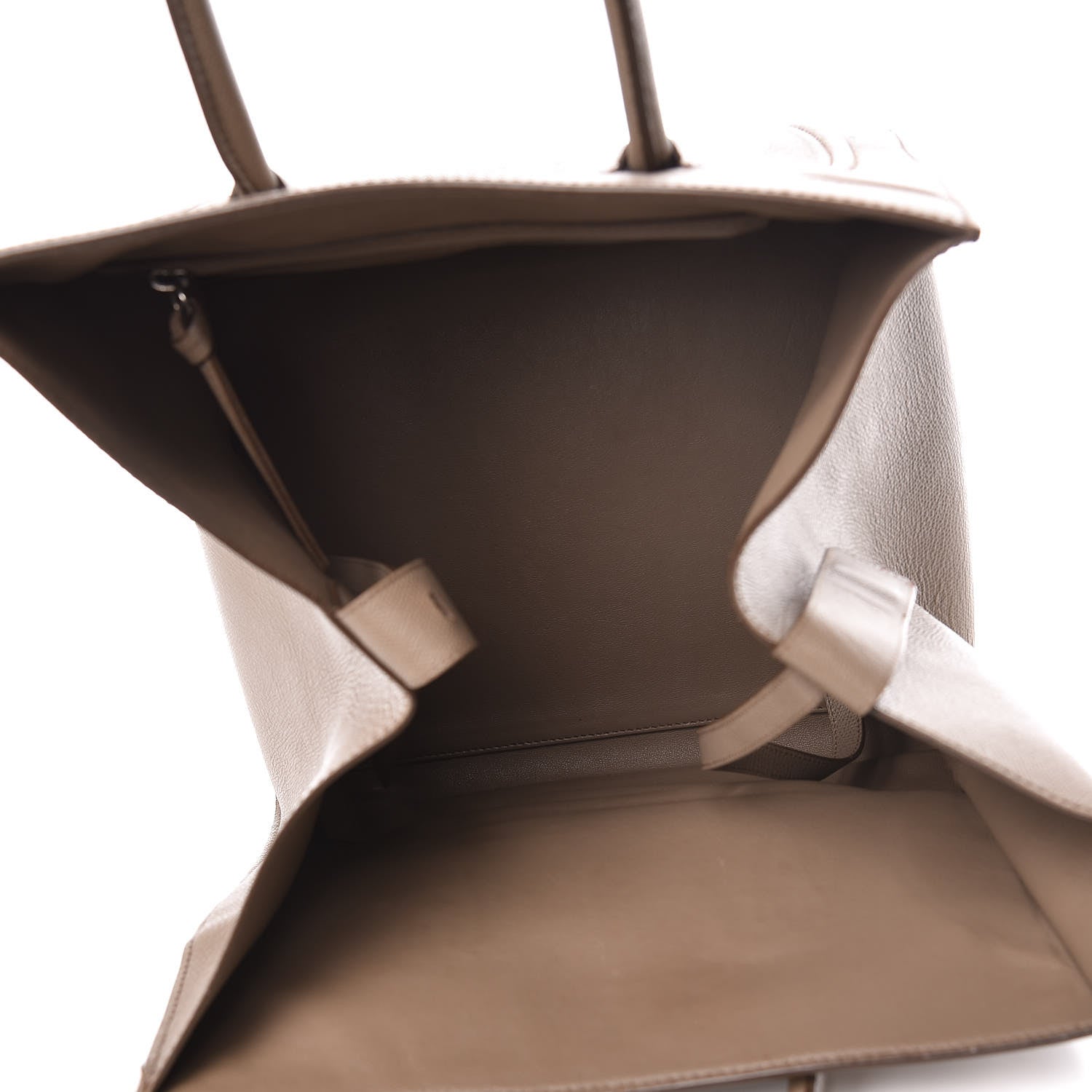 Celine Grained Calfskin Medium Phantom Luggage Taupe 5 of 20
