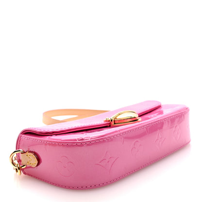 Louis Vuitton Vernis Malibu Pochette Neon Pink 4 of 10