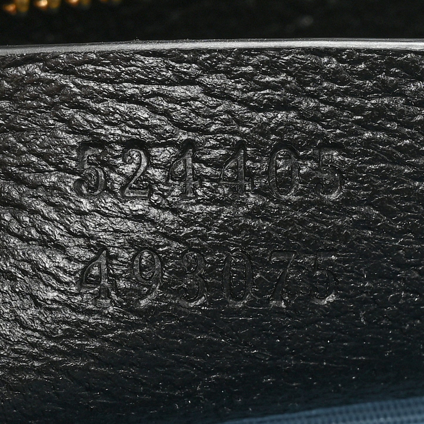 Textured Calfskin Bee Star Print Small Sylvie Shoulder Bag Black