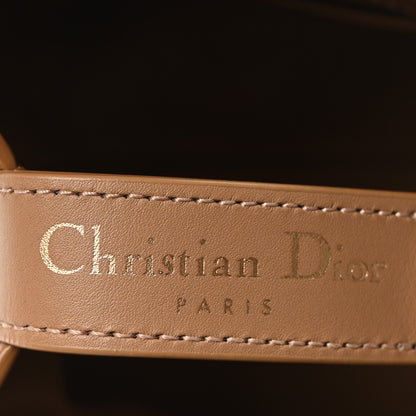 Christian Dior Calfskin Macrocannage Small Toujours Vertical Tote Tan 5 of 10