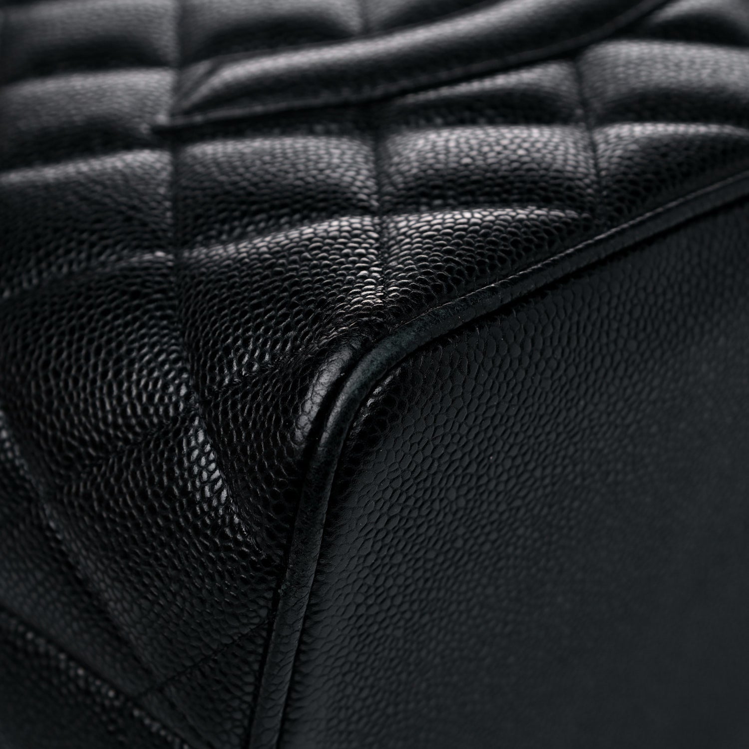 Chanel Caviar Quilted Medallion Tote Black 10 of 14