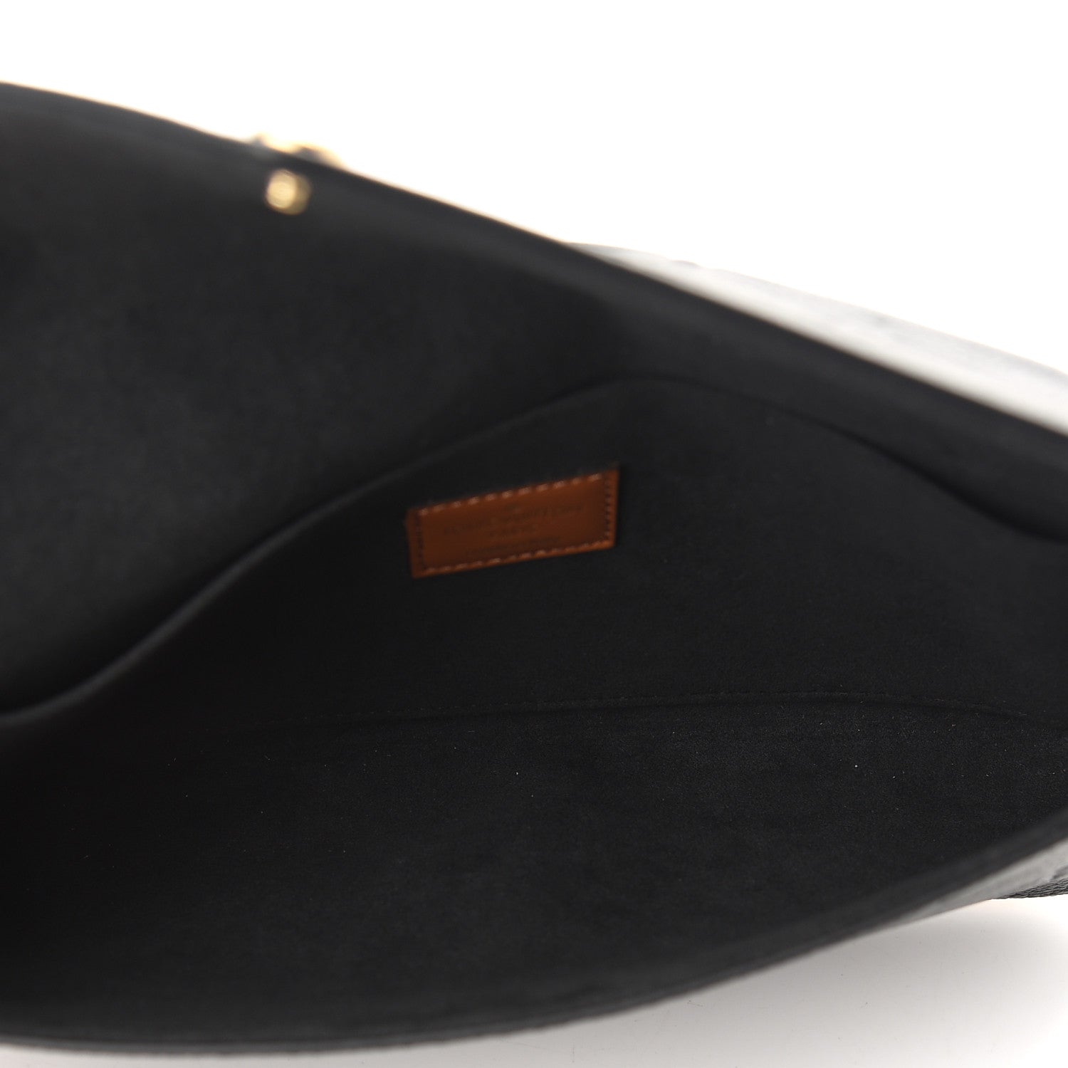 Louis Vuitton Empreinte Monogram Giant Wild At Heart Felicie Pochette Black 6 of 9