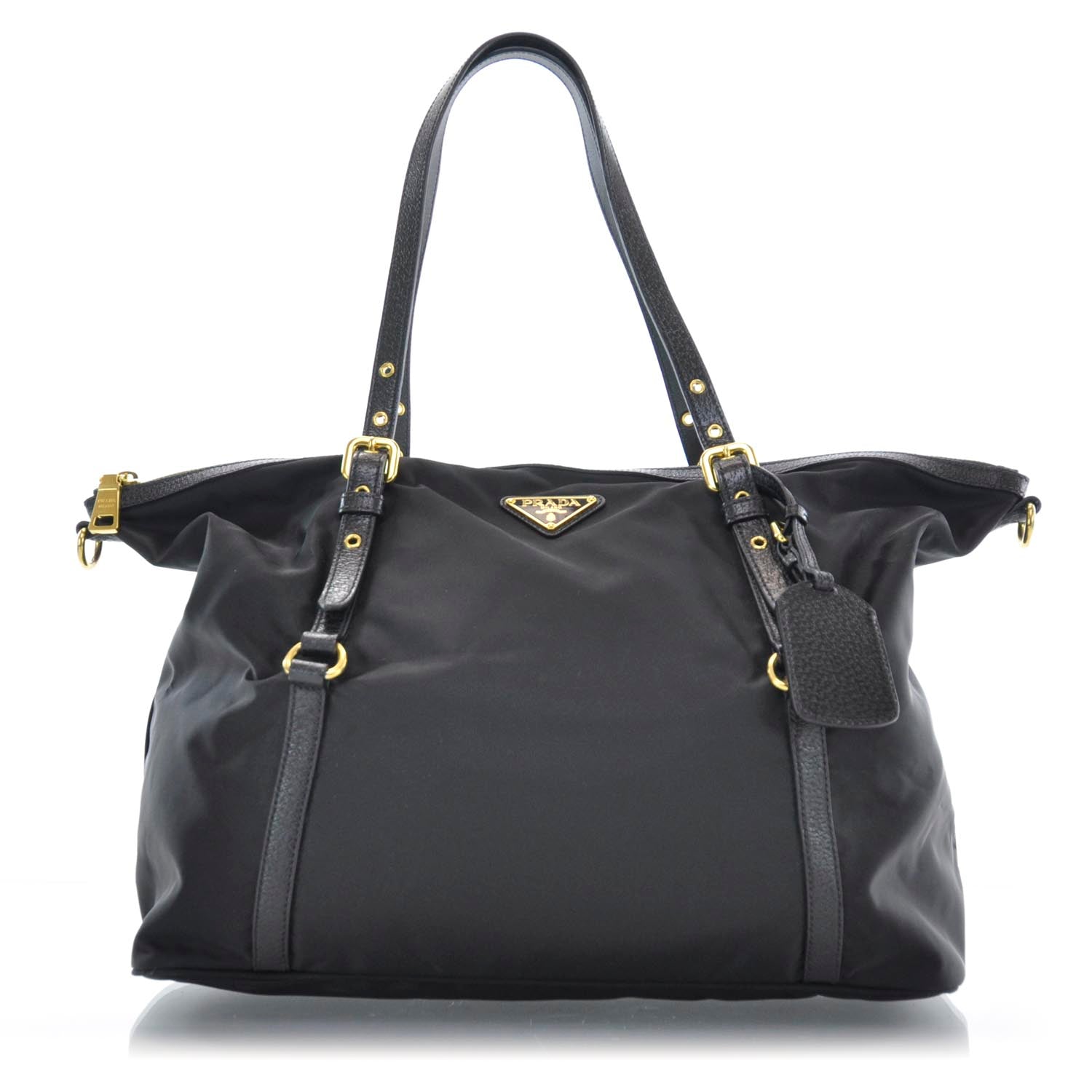 Prada Tessuto Nylon Tote Black 1 of 10