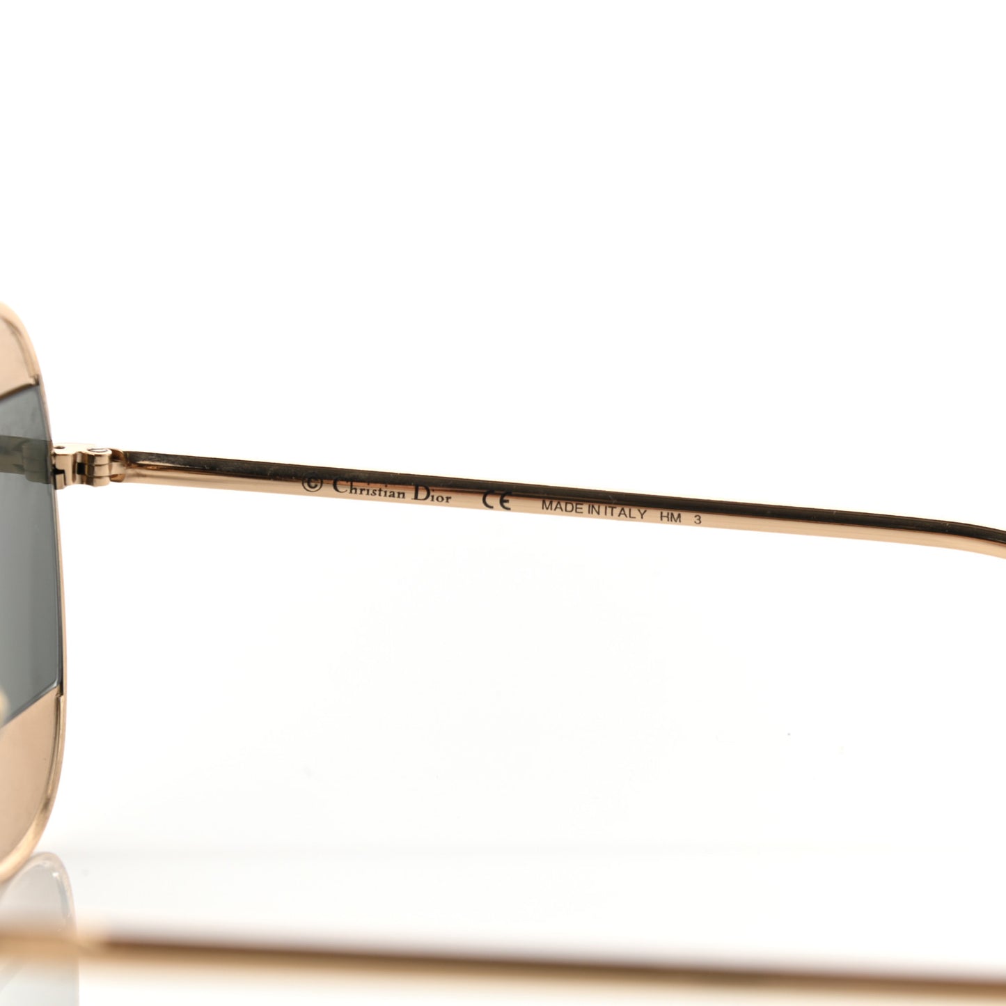 Split 1 Aviator Sunglasses Gold