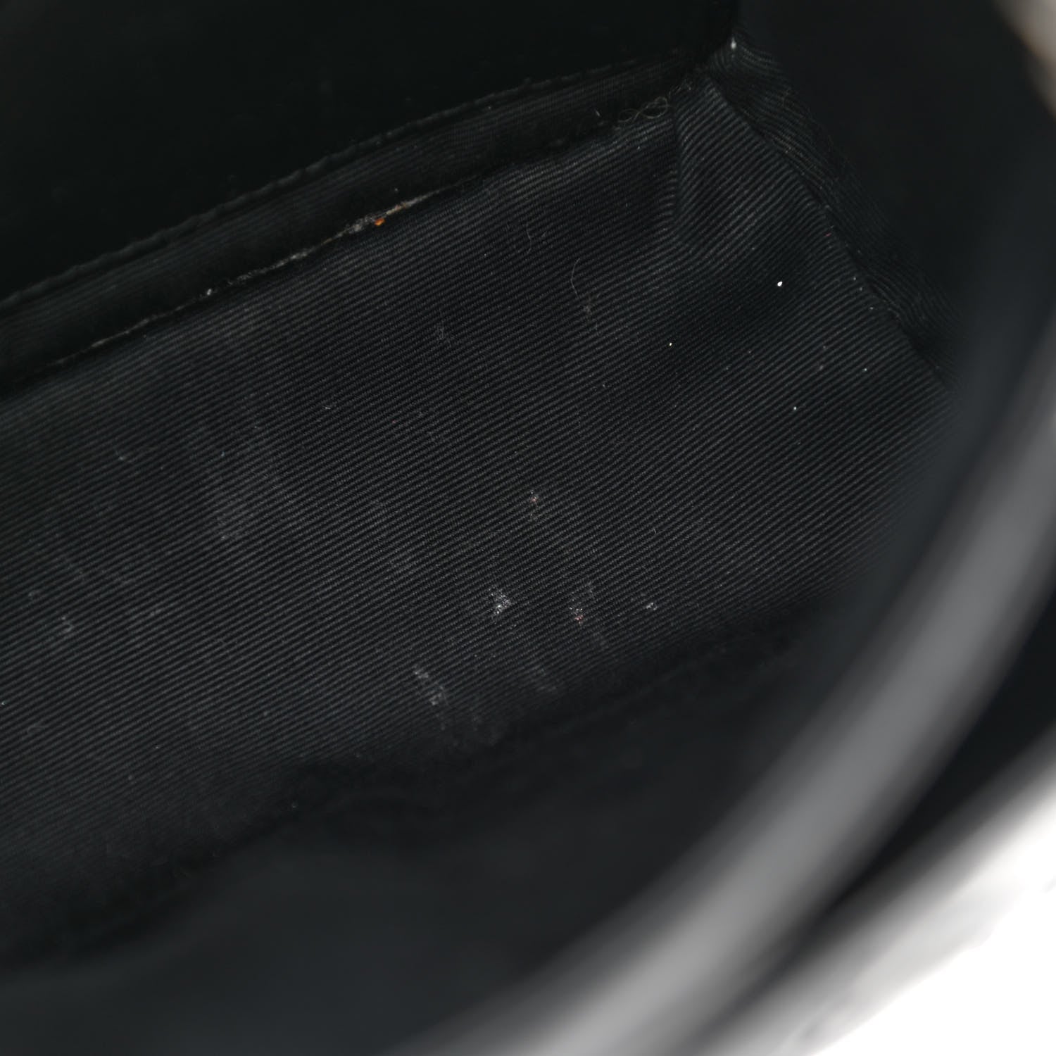Saint Laurent Crinkled Lambskin Matelasse Monogram Baby Niki Chain Satchel Black 8 of 12