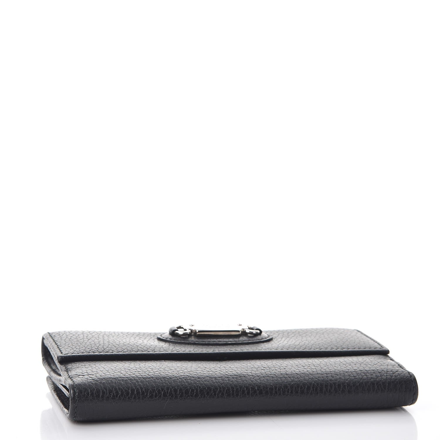 Gucci Calfskin Continental Flap Wallet Black 4 of 8