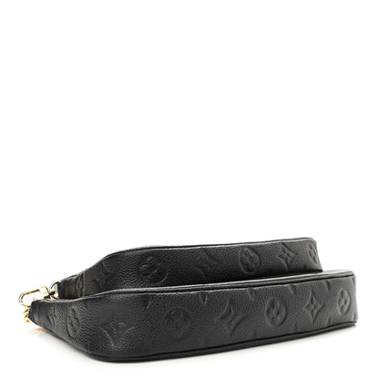 Louis Vuitton Empreinte Monogram Giant Multi Pochette Accessories Black 4 of 12