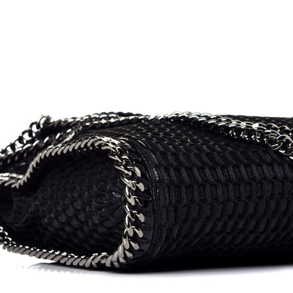 Stella McCartney Patent Net Small Falabella Tote Black 7 of 8