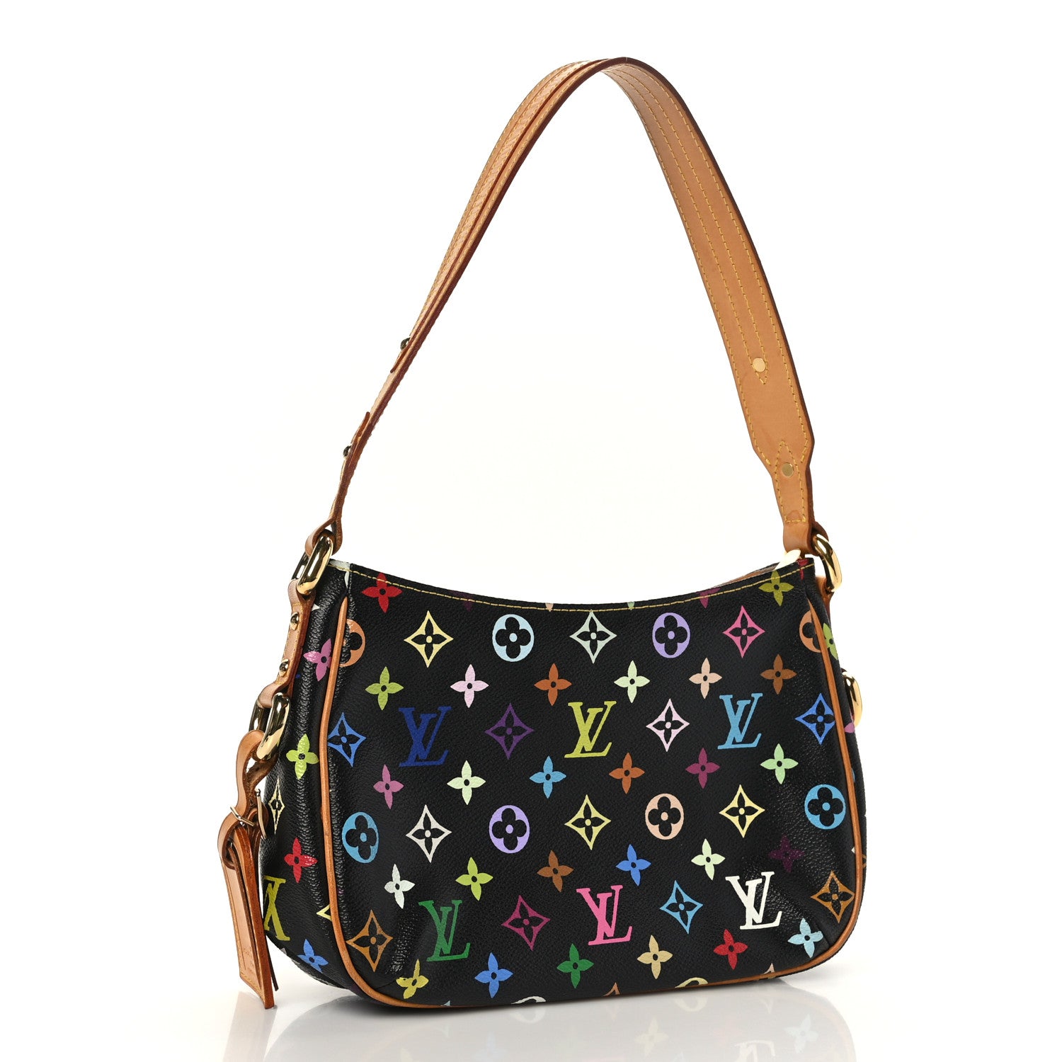 Louis Vuitton Monogram Multicolor Lodge PM Black 3 of 8