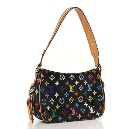 Louis Vuitton Monogram Multicolor Lodge PM Black 3 of 8
