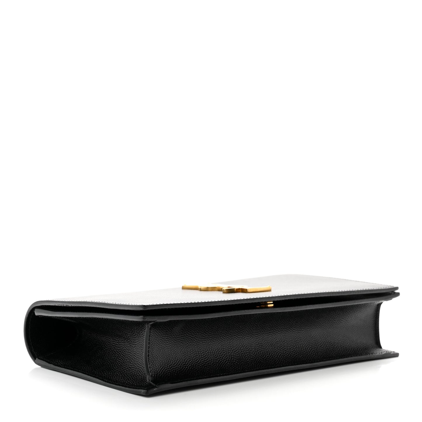 Grain De Poudre Classic Monogram Kate Clutch Black