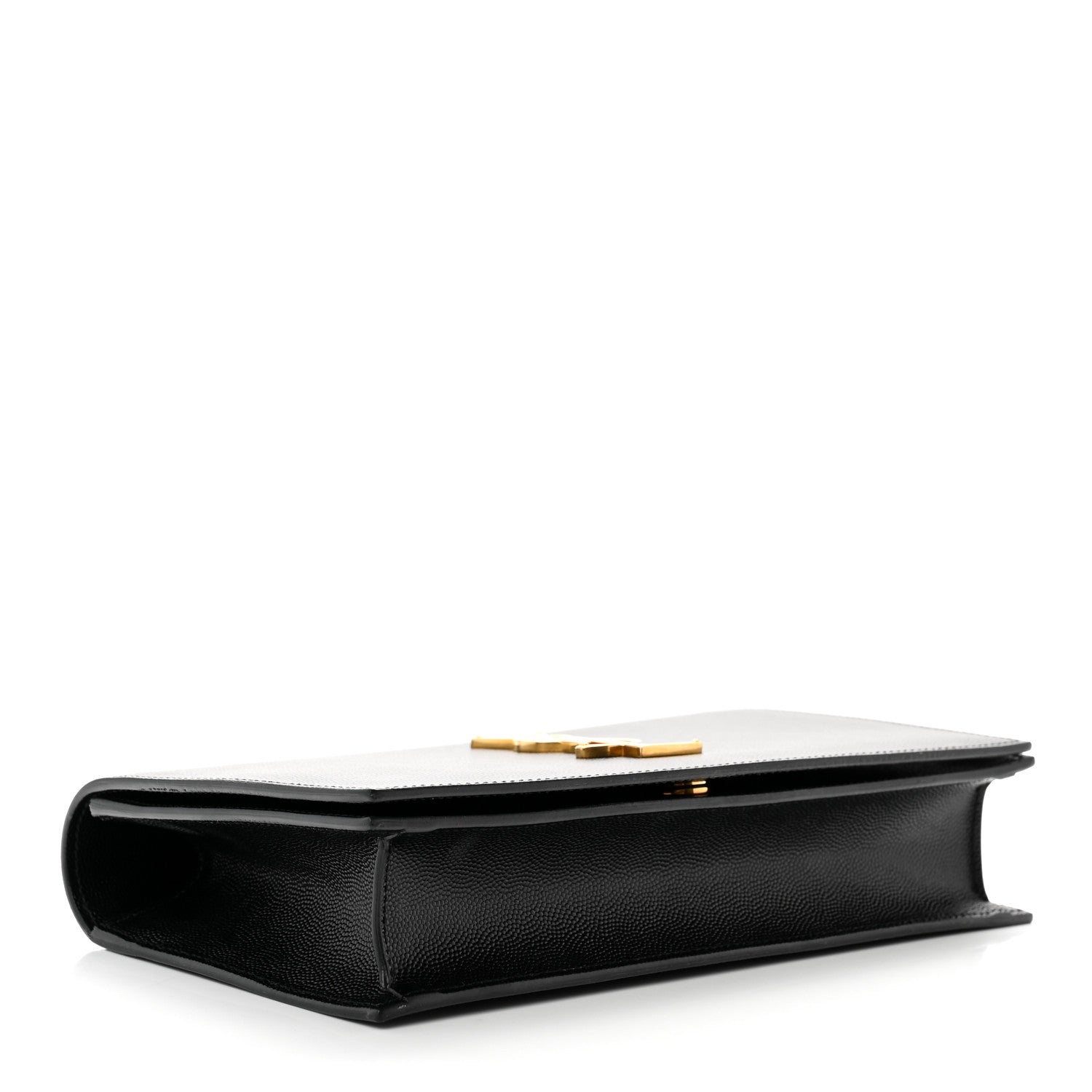 Saint Laurent Grain De Poudre Classic Monogram Kate Clutch Black 4 of 6