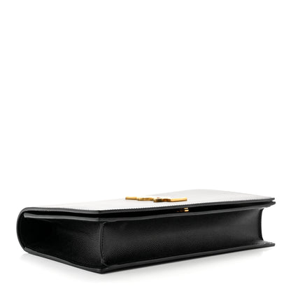 Saint Laurent Grain De Poudre Classic Monogram Kate Clutch Black 4 of 6