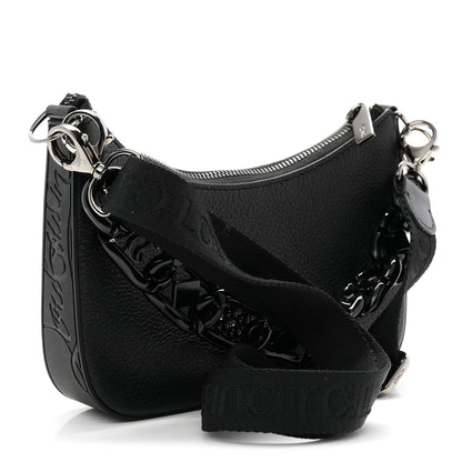 Christian Louboutin Calfskin Mini Loubila Chain Shoulder Bag Black 3 of 10
