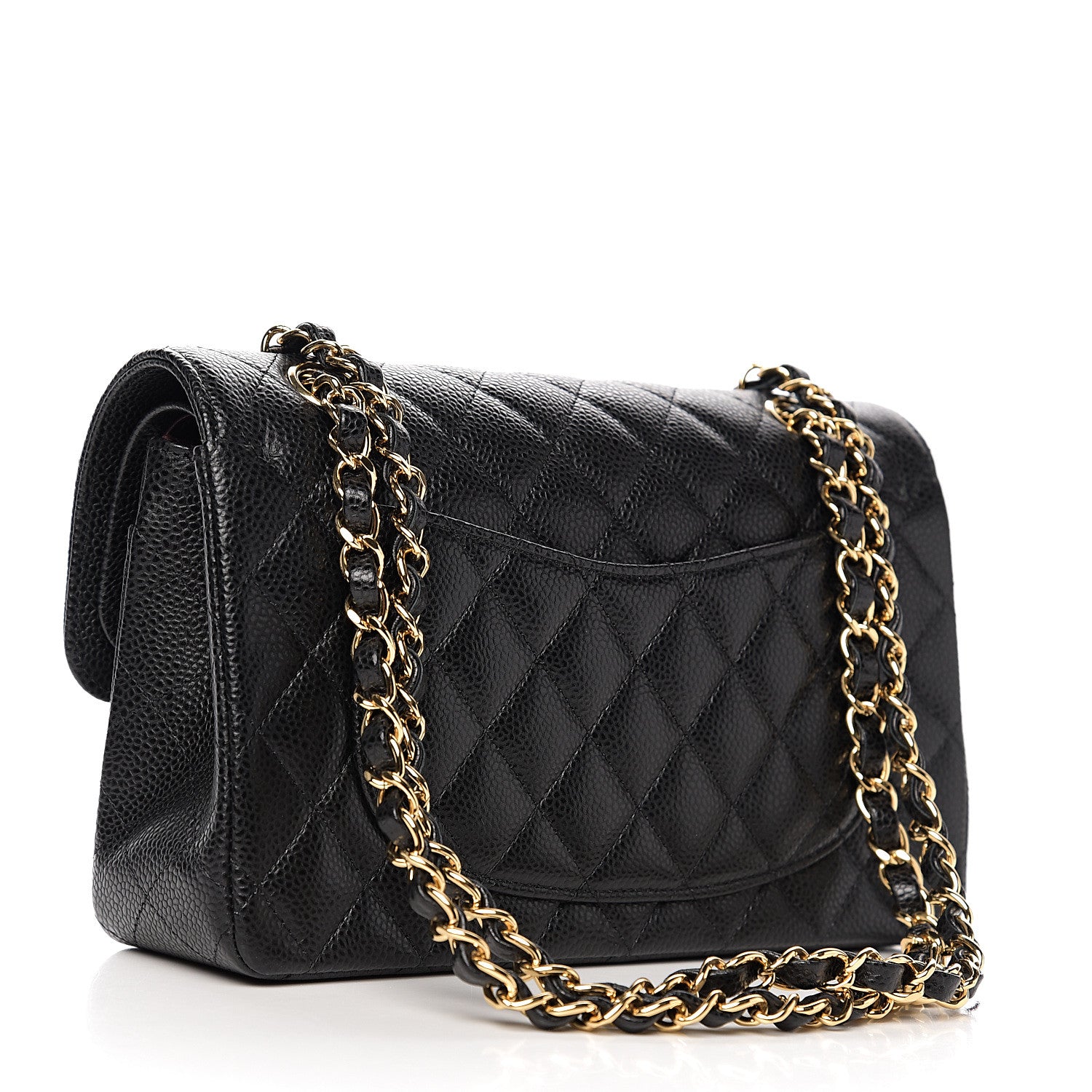 Chanel Caviar Quilted Small Double Flap Black 2 of 12