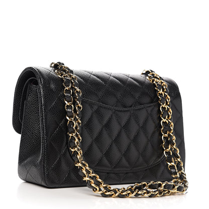 Chanel Caviar Quilted Small Double Flap Black 2 of 12