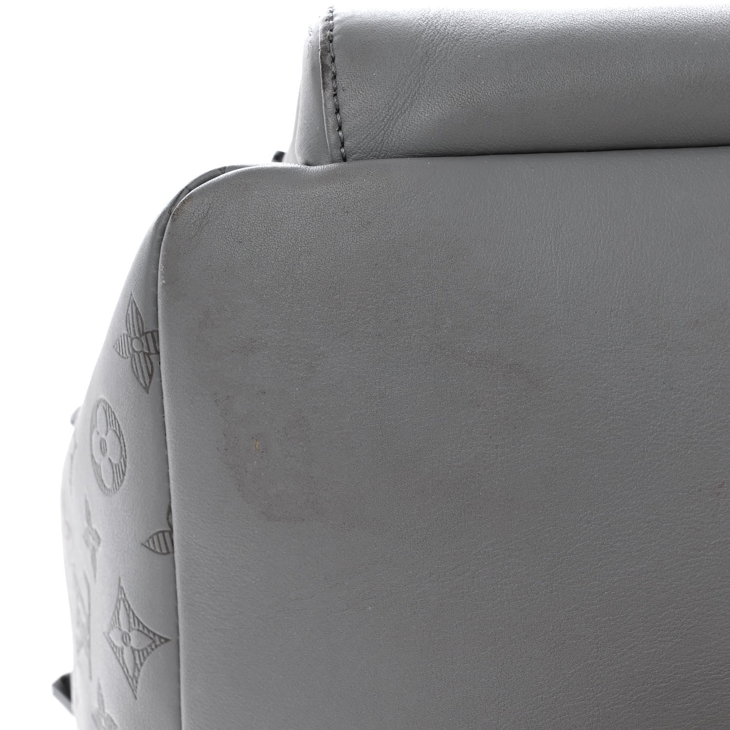 Louis Vuitton Calfskin Monogram Racer Backpack Grey 1353990 – FASHIONPHILE