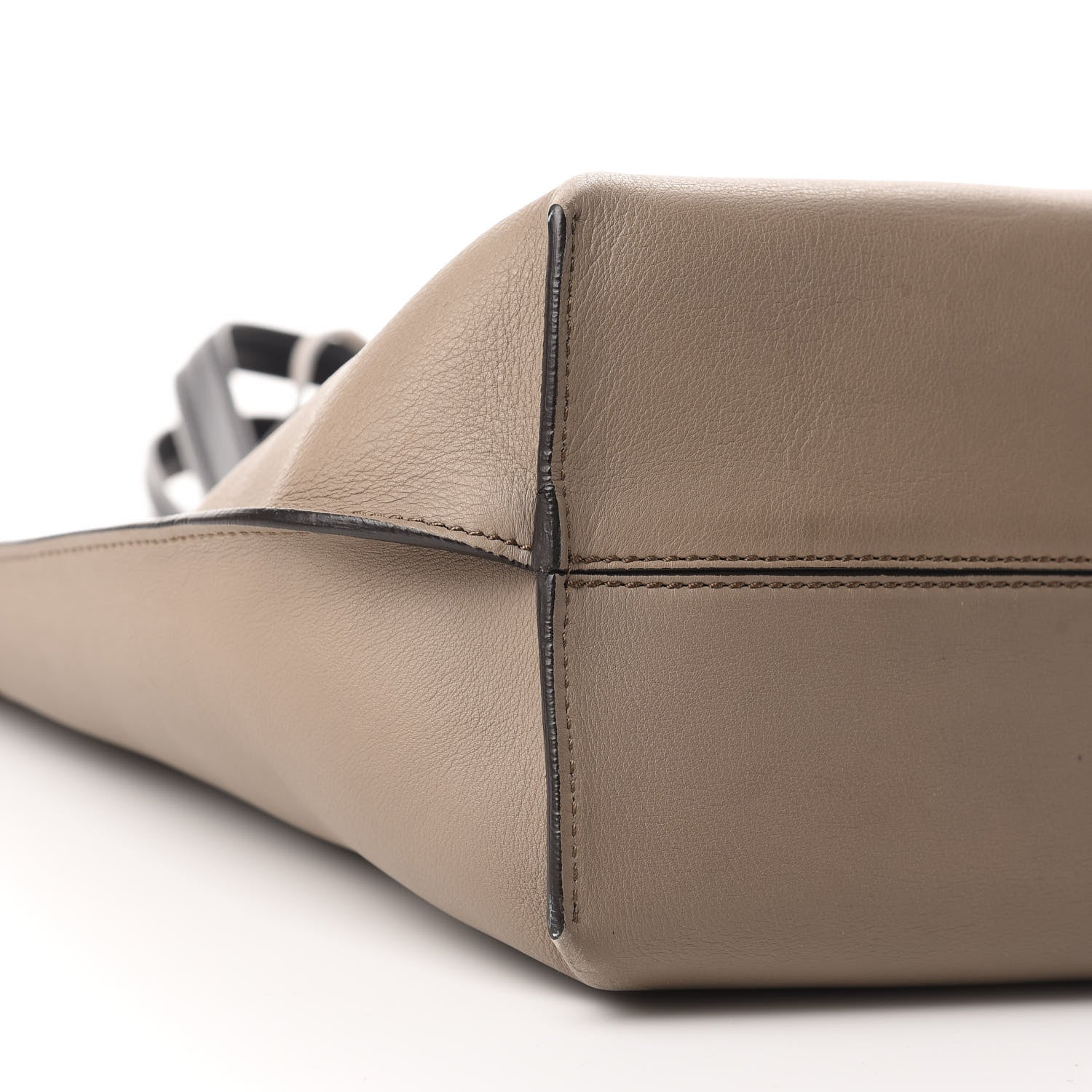 Fendi Vitello All In Shopper Tote Tortora Black 6 of 14