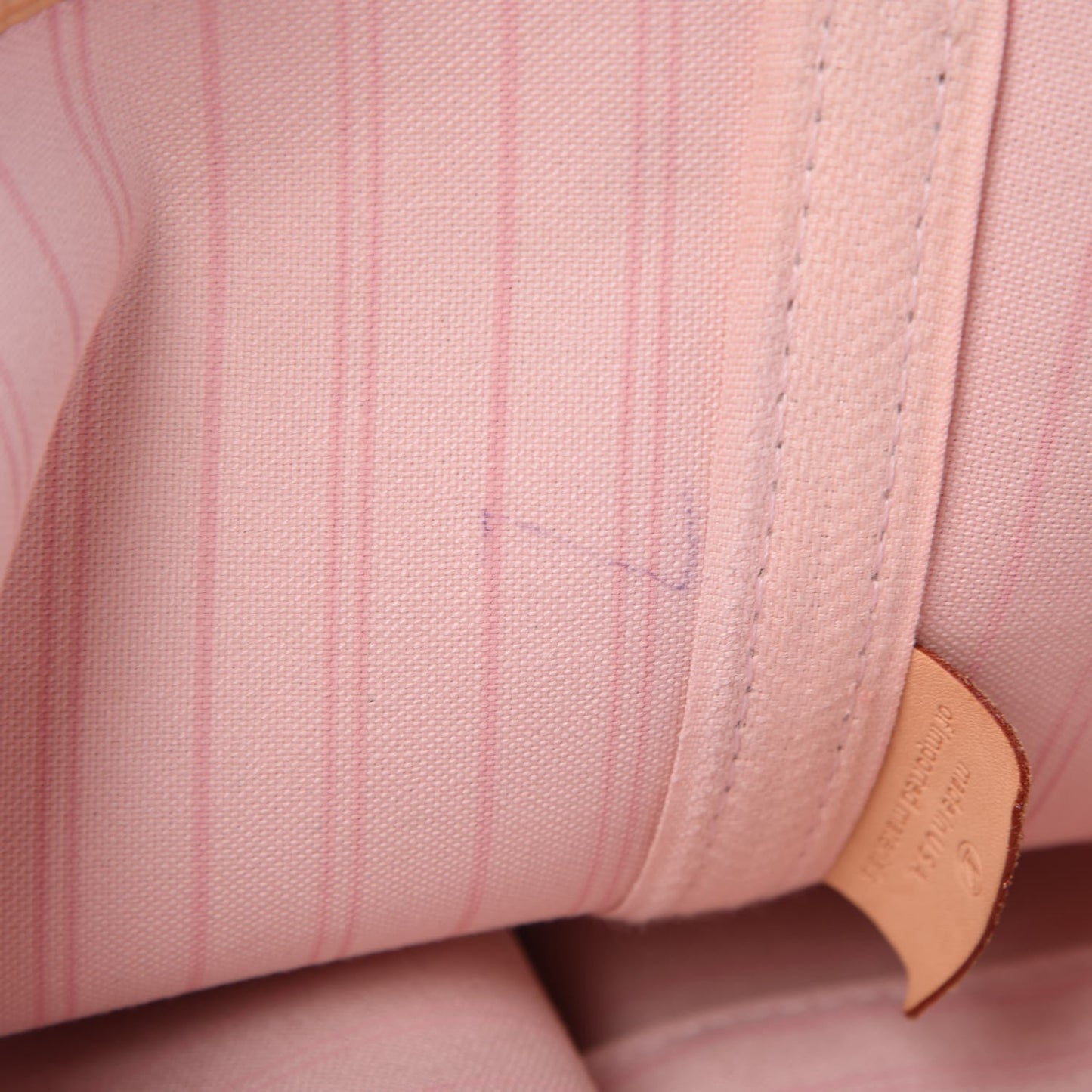 Damier Azur Neo Neverfull MM Rose Ballerine